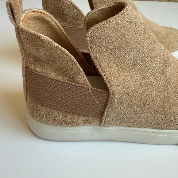 Camel High-Top Slip On Sneaker - Picture 8 of 12
